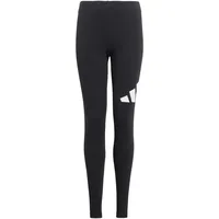Adidas Mädchen Essentials LINEAR Logo Leggings, Black/White, 11-12 Years