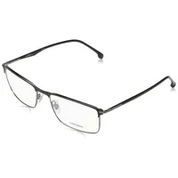 Carrera 288 Herren-Brille inkl. Gläser Vollrand Eckig Metall-Gestell 55mm/18mm/145mm,