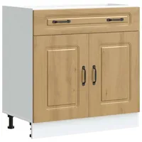 VidaXL Küchenunterschrank Kalmar Artisan-Eiche Holzwerkstoff