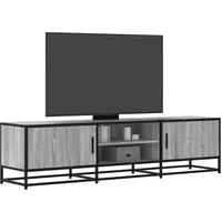 VidaXL TV-Schrank Grau Sonoma 160x35x41 cm Holzwerkstoff und Metall