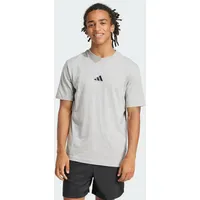 Adidas Essentials Small Logo Single Jersey Kurzarm-T-Shirt Medium Grey