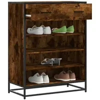 VidaXL Schuhschrank Räuchereiche 75 x 97,5 x 38 cm