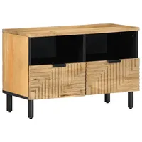 VidaXL TV-Schrank Braun 70x33x46 cm Massivholz Mango