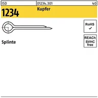 Industrial Quality Supplies DIN 94/ISO 1234 Splinte Kupfer 3,2