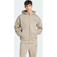 Adidas Z.N.E. Reißverschlusspullover Putty Beige XL