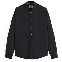 Scotch & Soda Hemd CORE POPLIN SOLID Langarmhemd