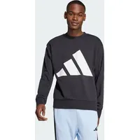 Adidas Essentials Big Logo French Terry Sweatshirt Black /