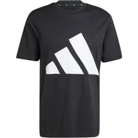 Adidas Essentials Big Logo Kurzarm-T-Shirt Black / White 3XL