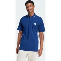 Adidas Essentials 3-Streifen Piqué Poloshirt Dark Blue / White