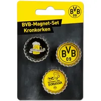 Dortmund Magnet-Set BVB Kronkorken,
