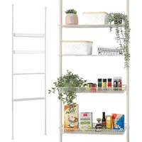 Bremermann Teleskopregal,, Creme, Metall, 71x290x20 cm, Küchen, Küchenmöbel, Küchenregale