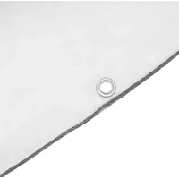 VidaXL Transparente Plane mit Ösen 3x3 m Polyethylen