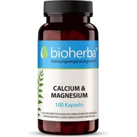 Bioherba Calcium und Magnesium 100 Kapseln