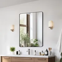 Vevor VEVRO rechteckiger Wandspiegel Schminkspiegel Badezimmerspiegel