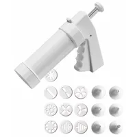 Kaiser Pâtisserie Classic Gebäckpresse 200 ml, mit 10 Designscheiben