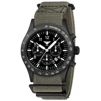 KHS PLABSSC.DFSGO Herrenuhr Platoon Solar Chronograph Grau/Schwarz