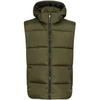 Blend Steppweste BHZipa in Grün | Gr. XL,