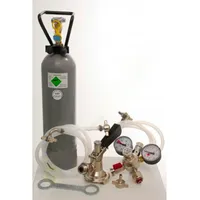 Ich-zapfe Zubehörpaket 2 mit Flach-Fitting, 10mm! Bierschlauch, 2,0 kg