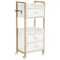 MCombo M MCombo Servierwagen mit Rollen & 3 Schubladen,