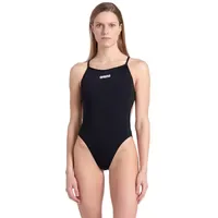 Arena Badeanzug Damen Schwarz/Weiß 34