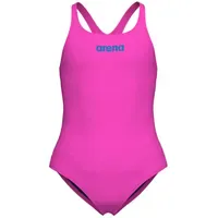 Arena Mädchen Swim-Pro Einfarbig - Shocking Pink-blue River -