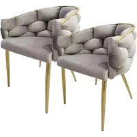 Kayoom Polsterstuhl KAYOOM "Stuhl Grace 125 2er-Set, Gestell aus