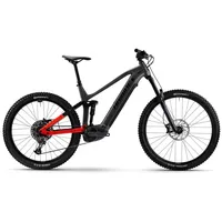 Haibike Allmtn 4 2025 44 cm rot/schwarz/silber