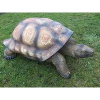 DEKO VERTRIEB BAYERN XXL Premium Schildkröte lebensgross ca.110cm Riesenschildkröte