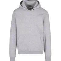 URBAN CLASSICS Basic Essential Hoodie in heathergrey | Gr.: