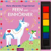 ArsEdition Meine allerersten Fingerstempel Feen und Einhörner