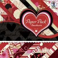 Buntpapierfabrik Ludwig Bähr Paper Pack Sweathearts