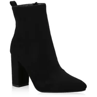 VAN HILL Klassische Stiefeletten in Schwarz