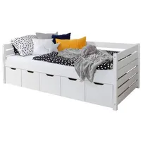 TICAA Sofabett Naomi inkl. 5x Schubkästen, 90x200