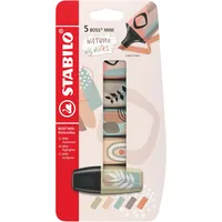 Stabilo - Textmarker - BOSS MINI Naturevibes - 5er