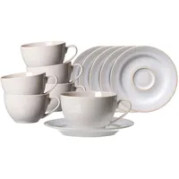 Ritzenhoff & Breker Laredo Kaffeetassen mit Untertassen 220 ml