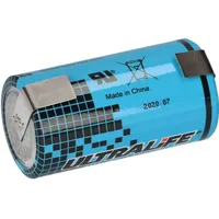 Ultralife UHE-ER26500 bobbin cell U-Lötfahne - C Rundzelle Lithium-Thionylchlorid