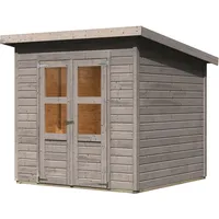 Karibu Eco Gartenhaus Merseburg 4 - 14mm-212 x 214cm