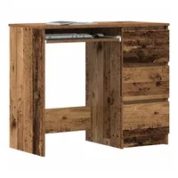 VidaXL Schreibtisch Altholz-Optik 90x45x76 cm Holzwerkstoff