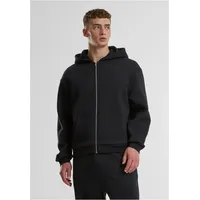 URBAN CLASSICS Fluffy Zip Hoody Kapuzenjacke schwarz, Größe XL