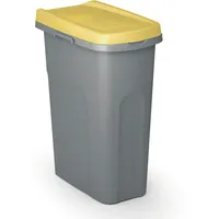 CASARIA CASARIA® Mülleimer Küche 25L mit Deckel Geruchsdicht Müllbeutelhalterung