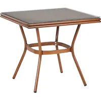 Beliani Gartentisch - Balkontisch, Caspri Ii 80 cm, Gartenmöbel,