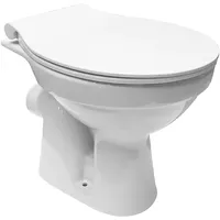 Belvit Stand WC Toilette Abgang Waagerecht Wand Tiefspüler Stehend