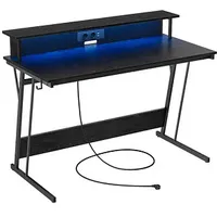 VASAGLE Schreibtisch schwarz