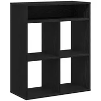 VidaXL Bücherregal Schwarz 66x31x80 cm Holzwerkstoff