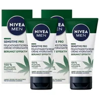 NIVEA Men Feuchtigkeitscreme Sensitive Pro Hemp Hanfsamen-Öl Vegan 24h