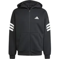 Adidas Future Icons 3-Streifen Reißverschlusspullover Black XL