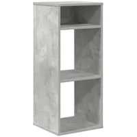 VidaXL Bücherregal Betongrau 34x31x80 cm Holzwerkstoff