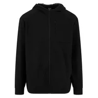 URBAN CLASSICS Scuba Zip Pocket Kapuzenpullover Black XL