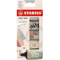 Stabilo Textmarker BOSS MINI Naturevibes 5er Pack - 5