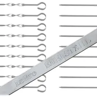 Olymp handels gmbh Grillspieß 60 cm Edelstahl silber